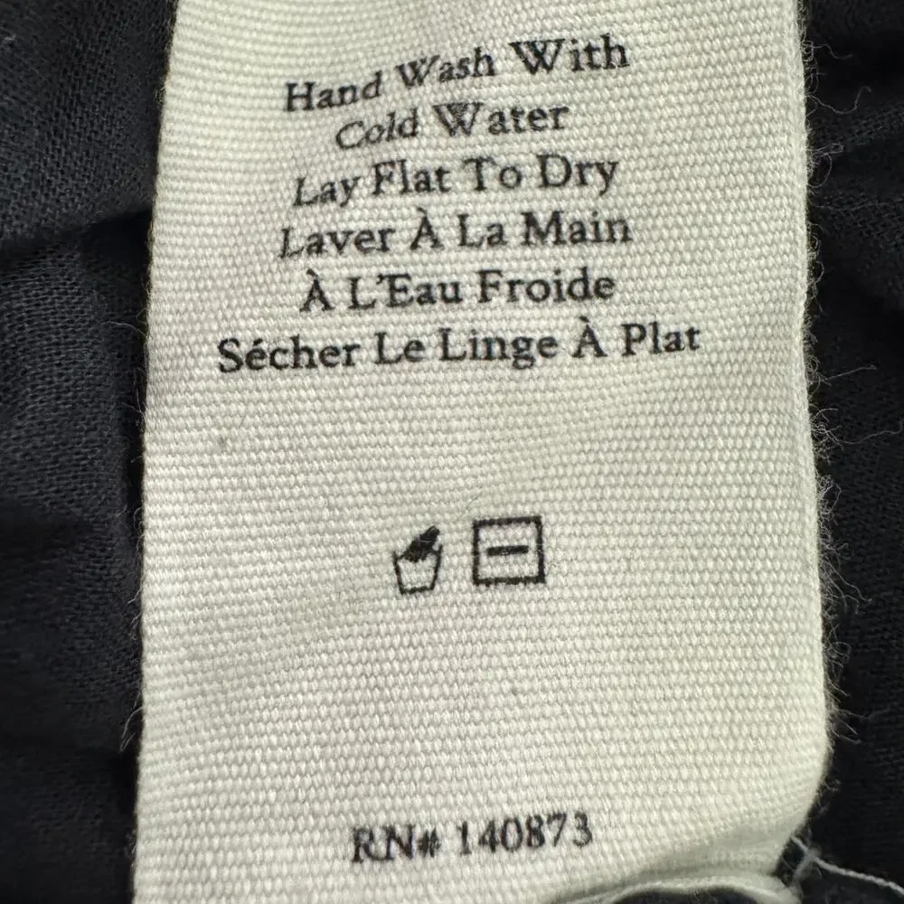 LoveShackFancy Natasha Dress Black